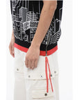 Off-White Embroidered SKYLINE Sleeveless Sweater