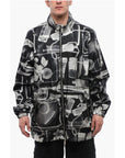 Off-White Nylon XRAY Windbreaker with Removable Hood