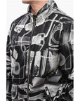 Off-White Nylon XRAY Windbreaker with Removable Hood