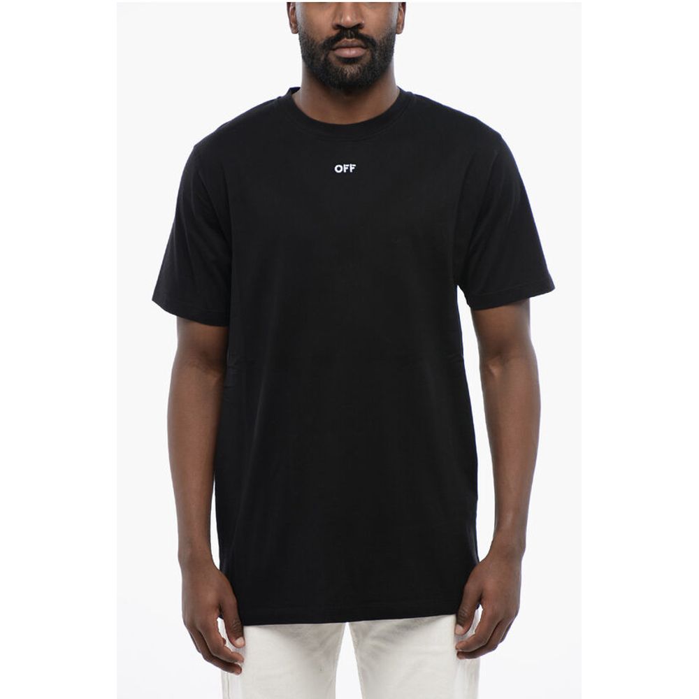 Off-White Cotton ARROW Crew-neck T-shirt