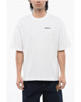 Off-White Embroidered TATTOO ARROW SKATE Crewneck T-Shirt