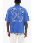 Off-White Embroidered BANDANA ARROW Crewneck T-Shirt