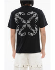 Off-White Slim-Fit BANDANA Embroidered T-shirt