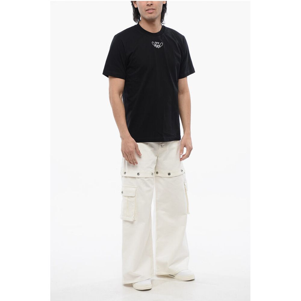 Off-White Slim-Fit BANDANA Embroidered T-shirt
