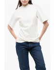 Off-White Solid Color Crew-neck T-shirt