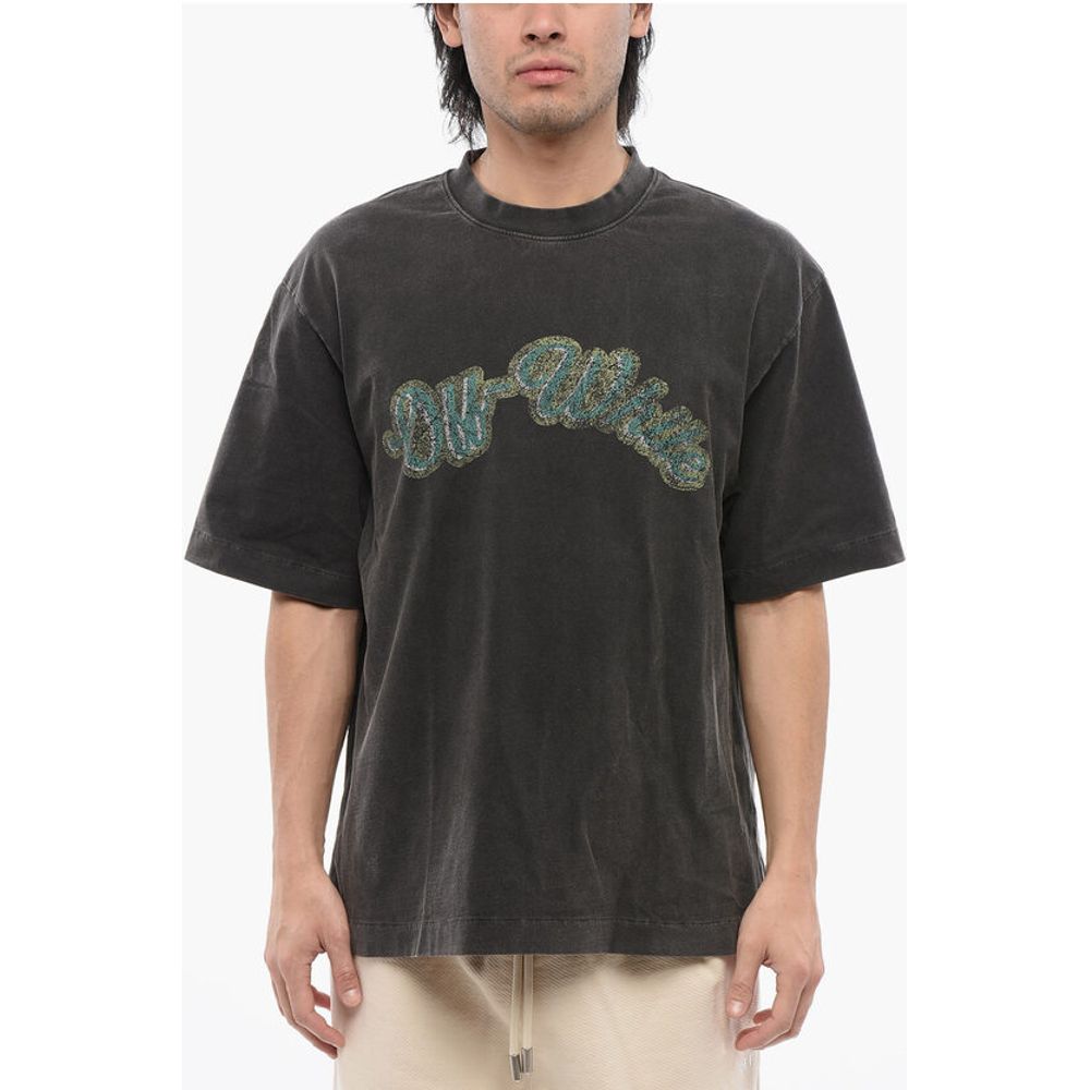Off-White Skate-Fit BACCHUS Printed T-shirt