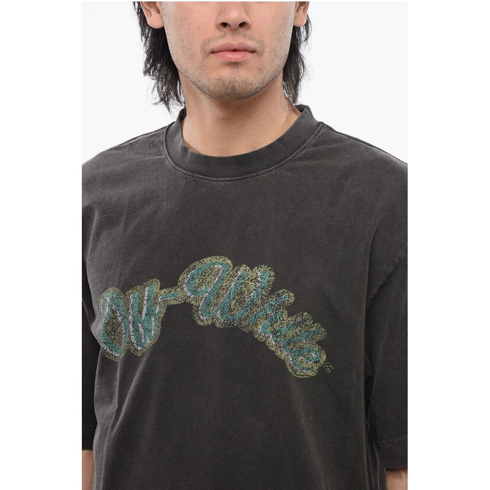 Off-White Skate-Fit BACCHUS Printed T-shirt