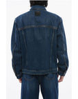 Off-White Denim Jacket With Zip Detail