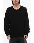 Off-White Crewneck Cotton Sweater