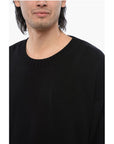 Off-White Crewneck Cotton Sweater