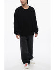 Off-White Crewneck Cotton Sweater
