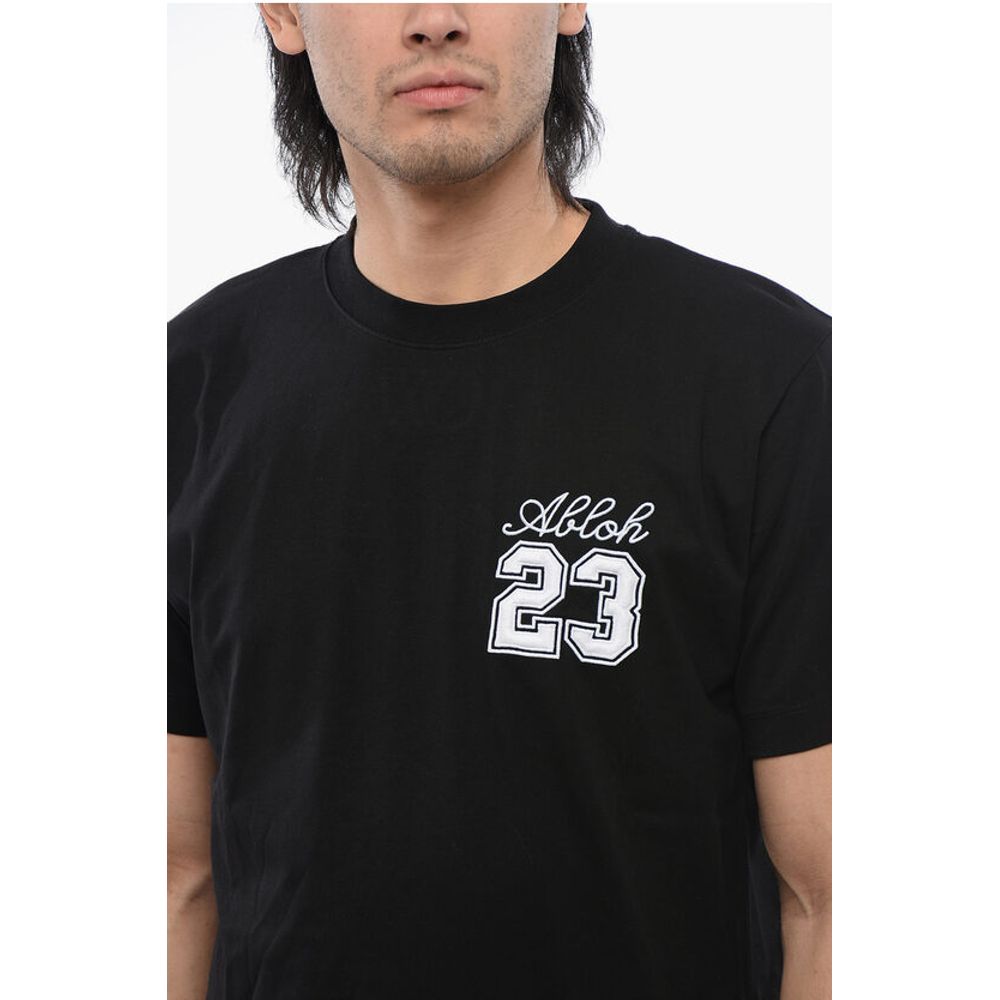 Off-White Slim Fit Cotton 23 Crew-neck T-shirt