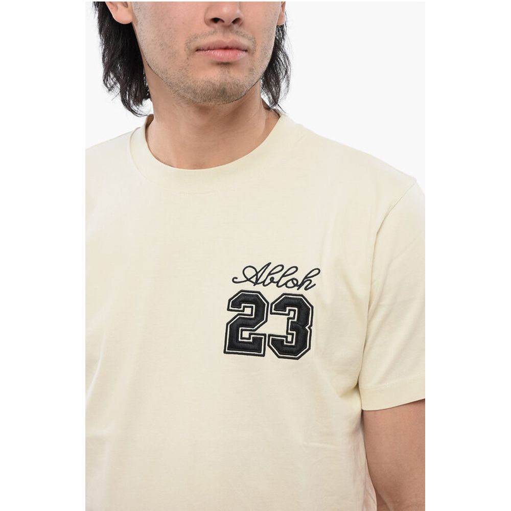 Off-White Embroidered 23 T-shirt with Slim Fit