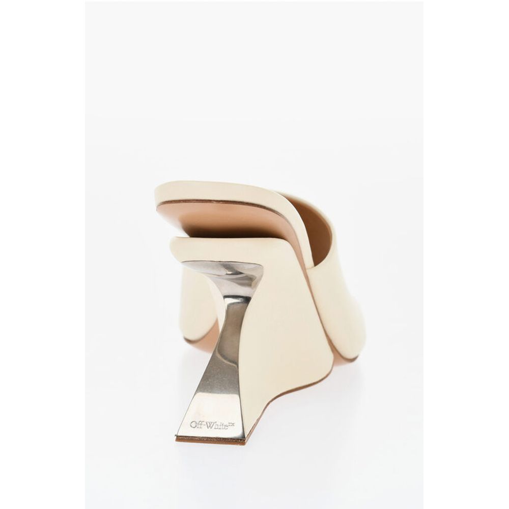 Off-White Open-Toe JUG Mules Wedge 10 cm