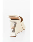 Off-White Open-Toe JUG Mules Wedge 10 cm