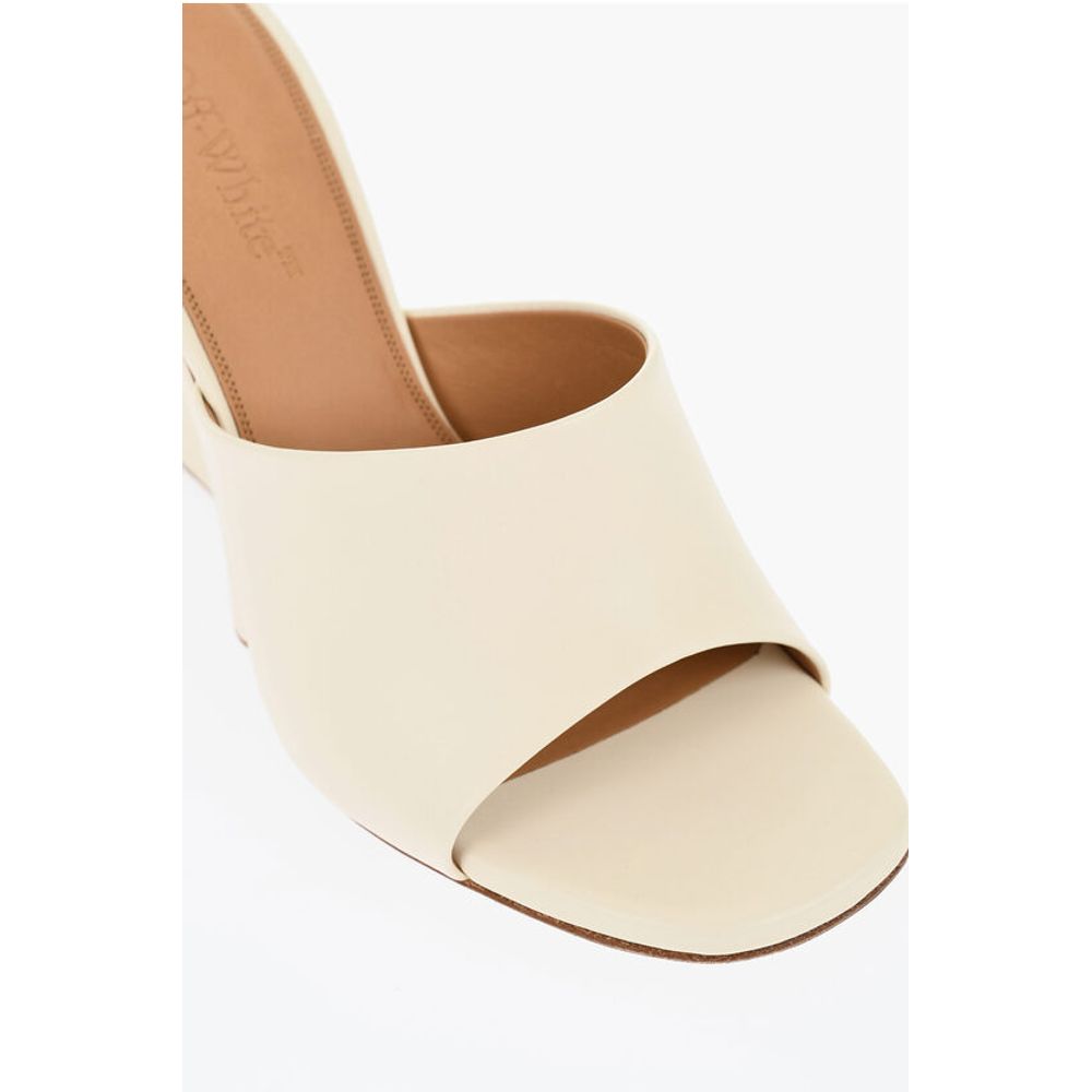 Off-White Open-Toe JUG Mules Wedge 10 cm