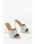 Off-White Rhinestoned ALLEN Open-Toe Mules 10 cm