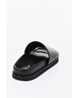 Off-White Leather CLOUD OFF STAMP Slides