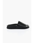 Off-White Leather CLOUD OFF STAMP Slides