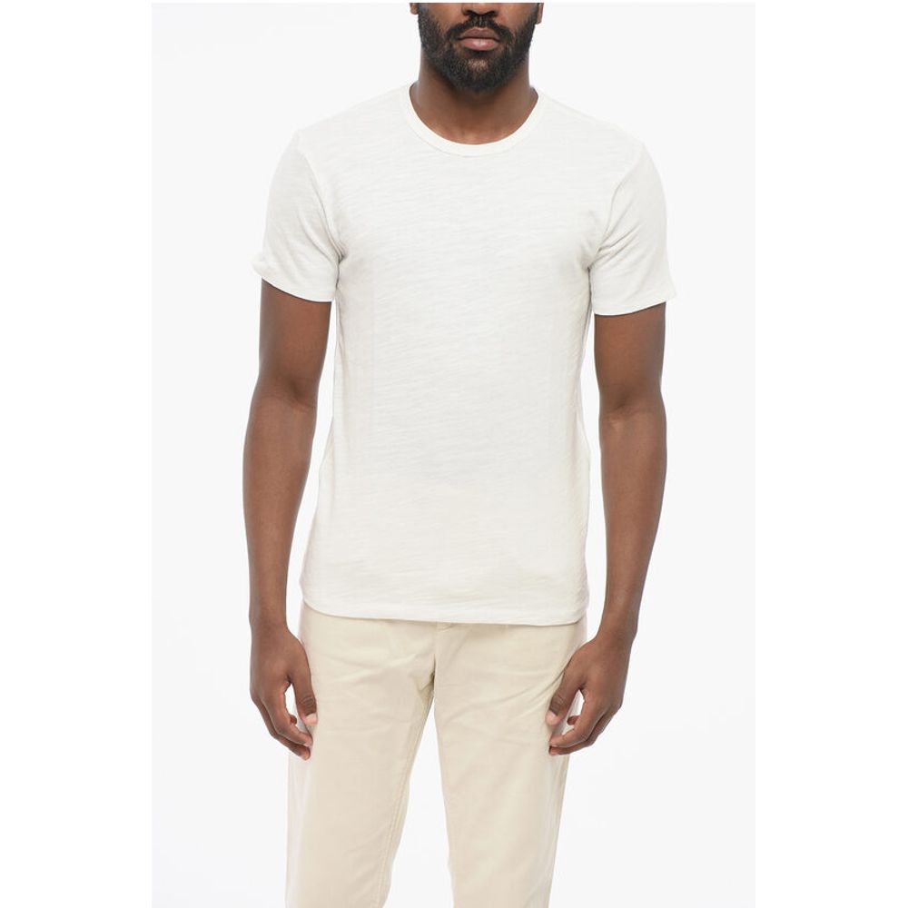 Rag&Bone Crew Neck Monochrome Cotton T-Shirt