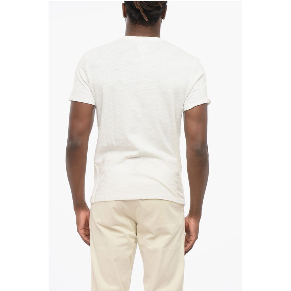 Rag&Bone Crew Neck Monochrome Cotton T-Shirt