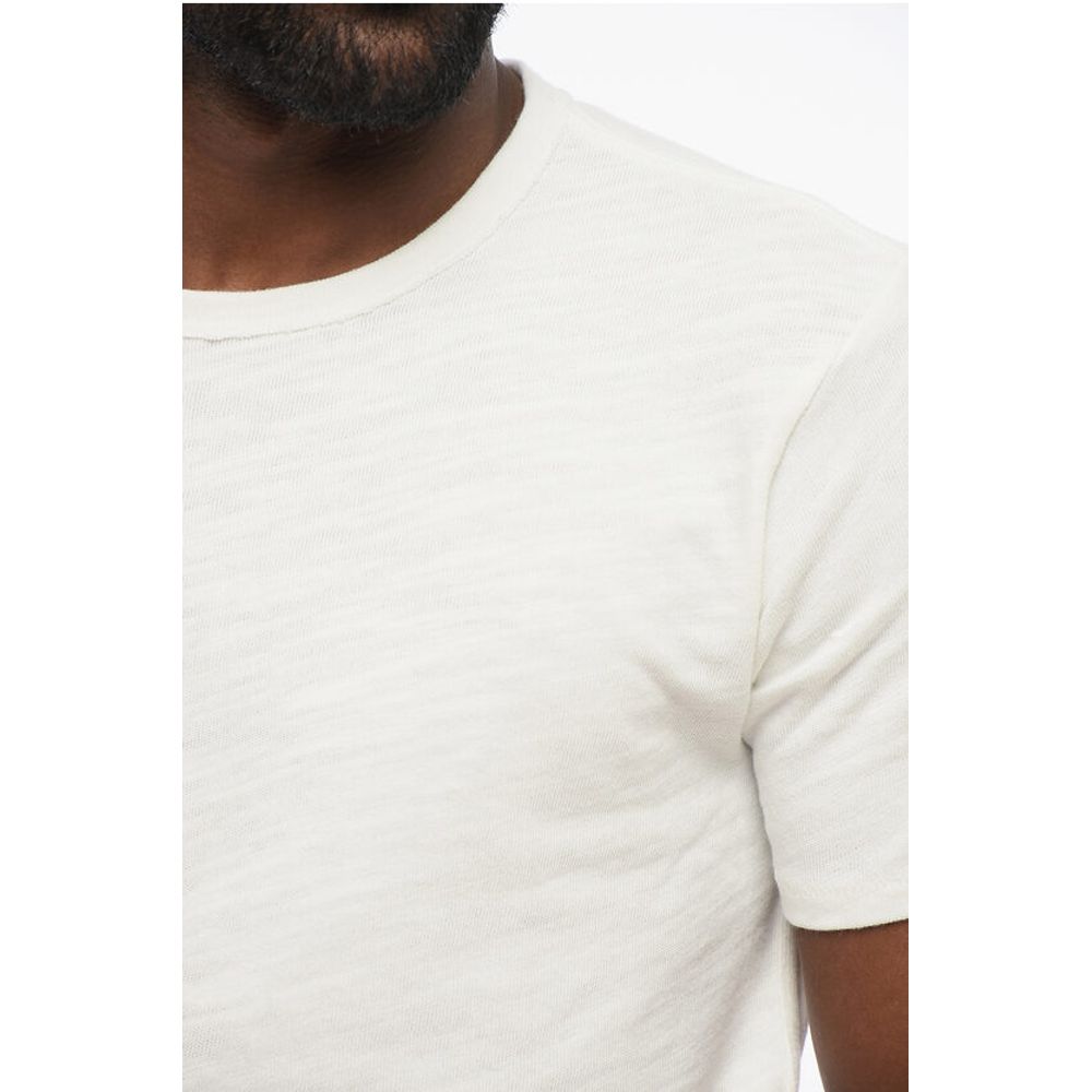 Rag&Bone Crew Neck Monochrome Cotton T-Shirt