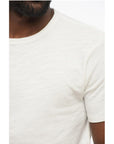 Rag&Bone Crew Neck Monochrome Cotton T-Shirt