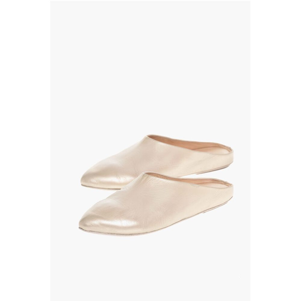 Marsell Vintage Effect Leather Mules