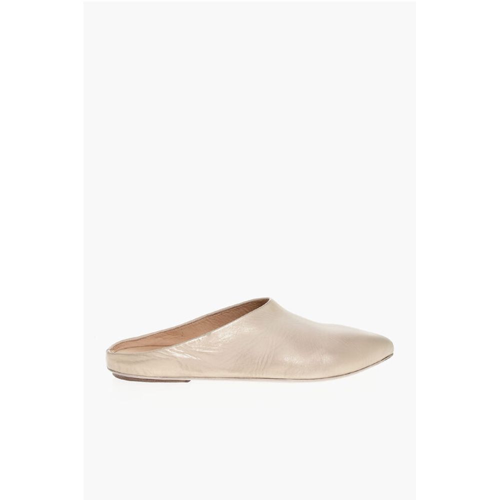 Marsell Vintage Effect Leather Mules