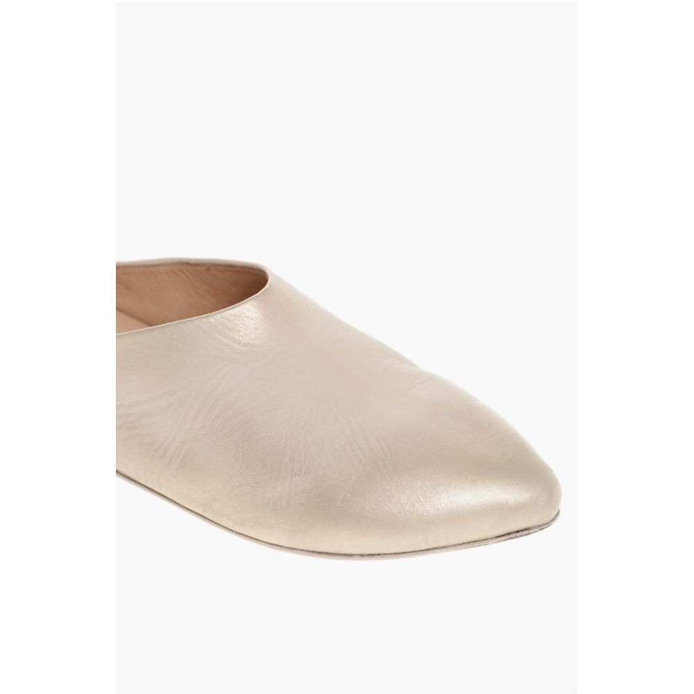 Marsell Vintage Effect Leather Mules