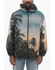 Armani EMPORIO Hooded PALM Windbreaker