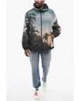 Armani EMPORIO Hooded PALM Windbreaker