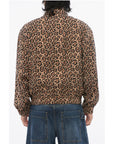 Armani EMPORIO Unlined Reversible Bomber Jacket with Animal Pattern