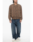 Armani EMPORIO Unlined Reversible Bomber Jacket with Animal Pattern