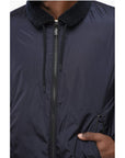 Armani EMPORIO Reversible Windbreaker with Sherpa Lining