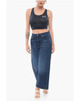Armani EMPORIO VENTUS Sporty Cropped Top with Logo