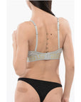 Versace LA GRECA Logoed Triangle Bra