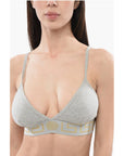 Versace LA GRECA Logoed Triangle Bra