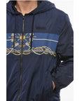 Versace Hooded SAILOR Nylon Windbreaker