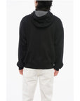 Versace Zip-up Barocco Patterned Pullover with Hood