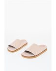 Off-White Leather OFF STAMP Slides