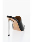 Off-White Letaher ALLEN Pointed Mules Heel 10 cm