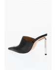 Off-White Letaher ALLEN Pointed Mules Heel 10 cm