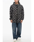 Dolce & Gabbana Monogram Nylon Windbreaker with Hood