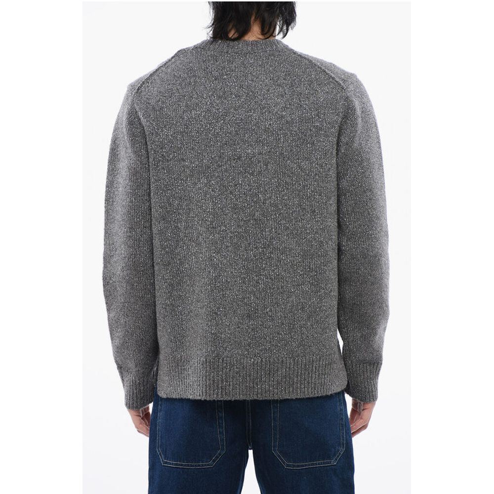 AllSaints Lurex and Wool Blend NEBULA Crew-neck Sweater
