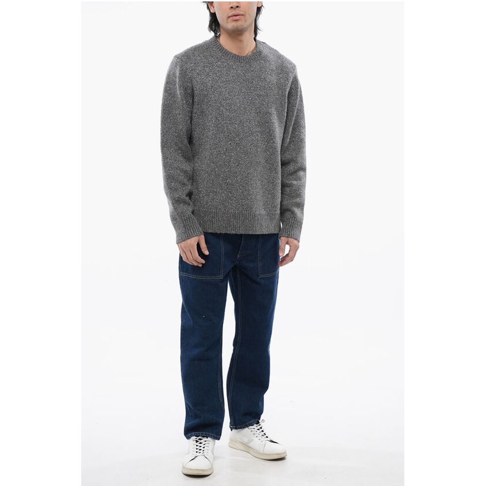 AllSaints Lurex and Wool Blend NEBULA Crew-neck Sweater