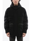 AllSaints Padded ORBIT Utility Jacket with Removable Hood
