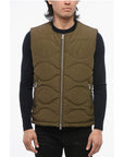 AllSaints Quilted Zipped Vest