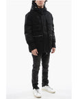 AllSaints Padded ORBIT Utility Jacket with Removable Hood