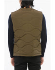AllSaints Quilted Zipped Vest